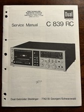 Dual C-839RC C 839 RC Cassette
