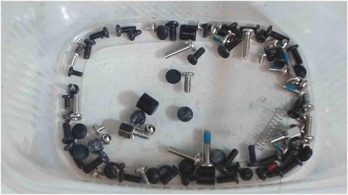 Original schrauben satz set - original, +