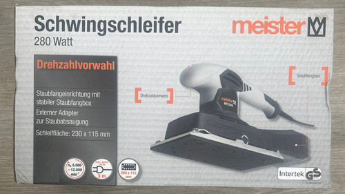 Meister schwingschleifer - meister,