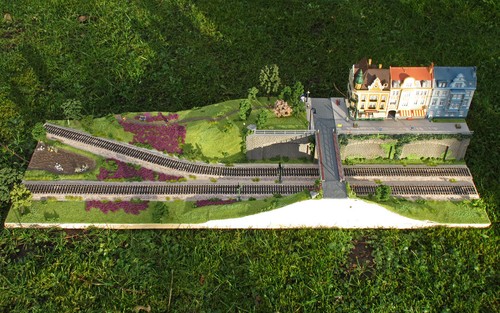 Eisenbahn modul maßstab - eisenbahn-modul, im