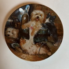 Sammelteller/ Wandteller von  Seltmann/Vohenstrauss "Heitere Tiergeschichten"