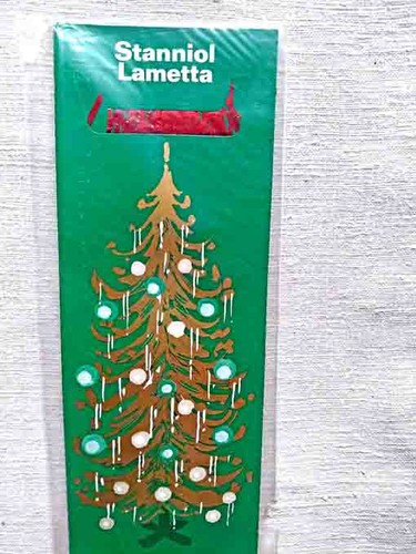 Lametta stanniol rot - stanniol,