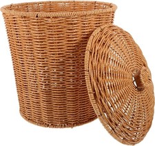 Geflochtener Wäschekorb mit
