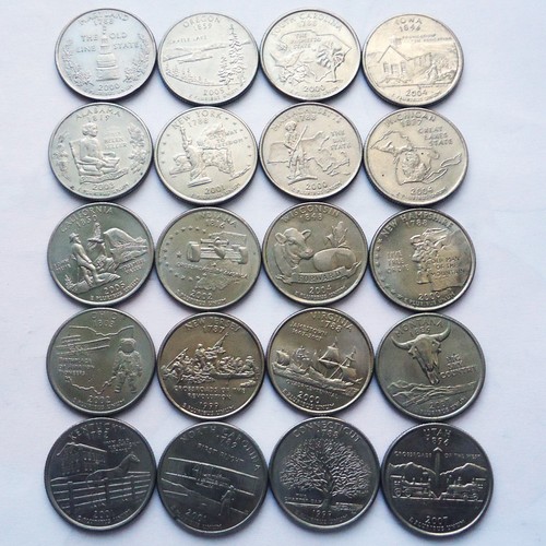 Quarter dollar usa - 20,