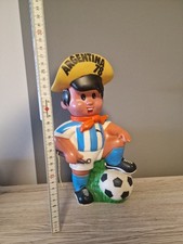 WM 1978 Gauchito 30cm Maskottchen Spardose Argentina