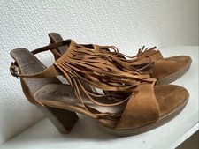 S Oliver Sandaletten, Cognac