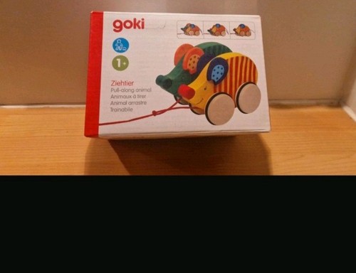 Goki ziehtier holzspielzeug - goki,