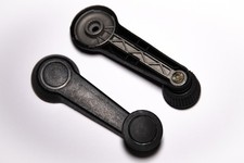 2x Fensterkurbel schwarz