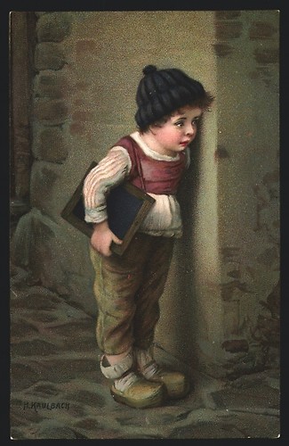 Künstler hermann kaulbach - künstler-ak,