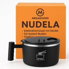 Edelstahl-Schüssel mit Deckel