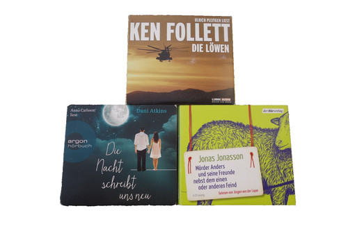 Hörbücher konvolut mit ken - mit,
