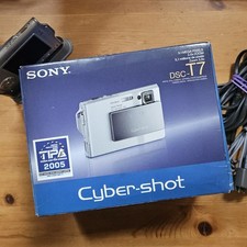 Sony Cybershot DSC-T7 Digitalkamera, 5,1 MP in OVP with Accessories TOP