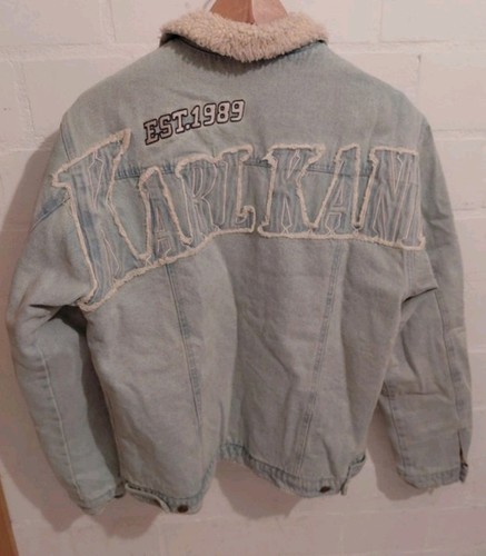 Karl kani sherpa jeansjacke - karl,
