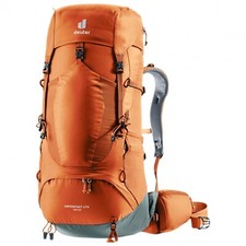 DEUTER AIRCONTACT LITE 40+10 KASTANIEN/BLAUGRÜN TREKKING RUCKSACK