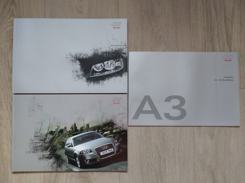 Audi prospekt mappe - a3,