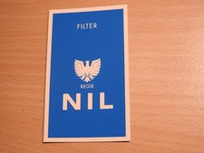 Nil  Regie Filter   Einsteckkarte Zigarettenautomat   Original 4,7x7,9 cm