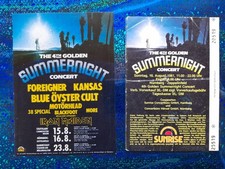 '81-Ticket*IRON MAIDEN*MOTÖRHEAD*MORE*BLACKFOOT*38 SPECIAL*KANSAS*BÖC*FOREIGNER
