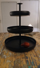 Etagere (groß) schwarzmatt