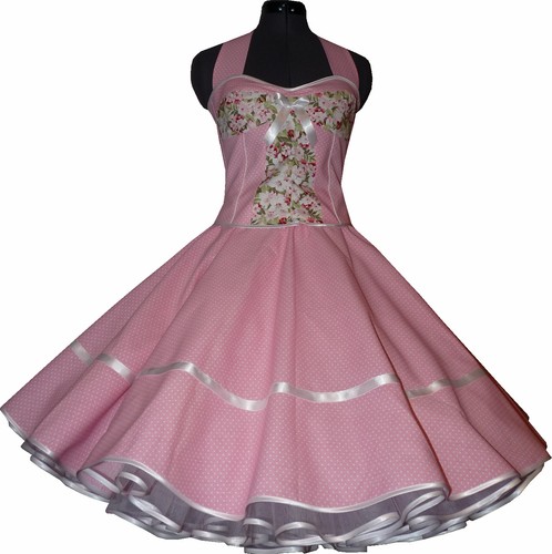 Petticoatkleid 50er jahre - 50er,