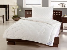 Sannwald Peru Duo-Steppbett – Hochwertige Alpakadecke für besten Schlafkomfort