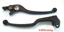 1 Paar Bremshebel Kupplungshebel Suzuki GSXR GSX-R 750 W SRAD Bj. 96-97 schwarz