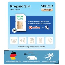 Eiotclub Prepaid SIM Karte