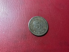 Schlesien, Haynau 5 Pfennig Notgeld o. Jahr Eisen (13)