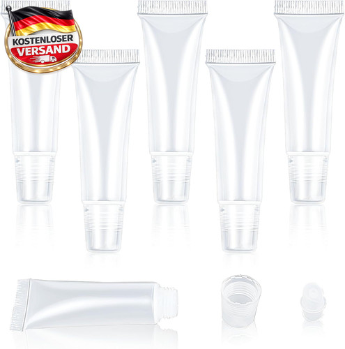 Stück leere lipgloss - leere, tuben