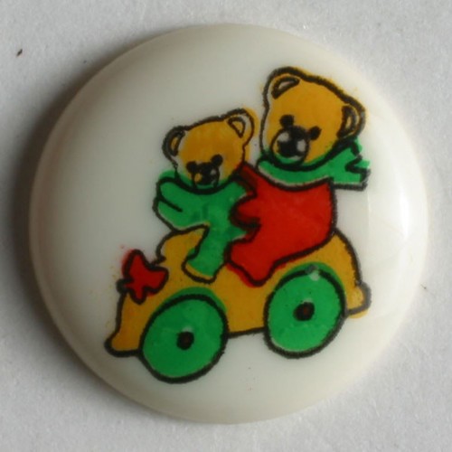 Dill runde teddyknöpfe - runde,