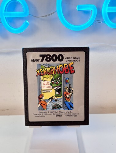 Atari xenophobe 7800 - atari,