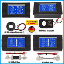 AC DC LCD Panel Digital Power Watt Meter Monitor Spannung Voltmeter Amperemeter