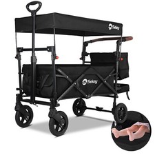 Faltbarer bollerwagen mit dach - mit,