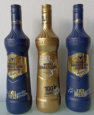 3 Flaschen Wodka Gorbatschow