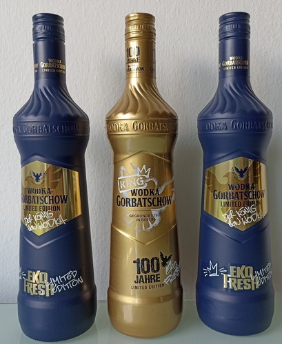 Flaschen wodka gorbatschow - 3,