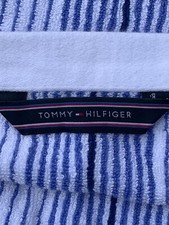 Original XL Tommy Hilfiger Strandtücher x 2, nagelneu, blau & weiß