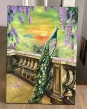 acrylbild handgemalt neu