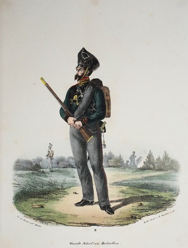 Preußen garde schützen - preußen,