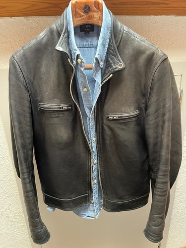 Barbed cafe racer lederjacke - barbed,