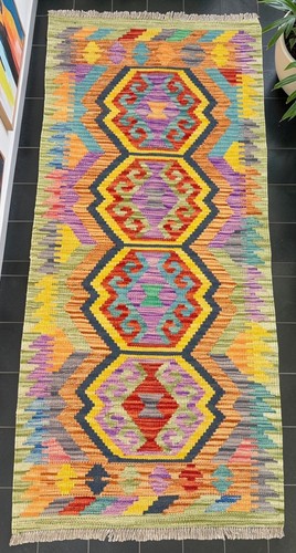 Kelim teppich bunt läufer - teppich,