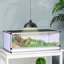 Pawhut terrarium aus - aus, aluminium