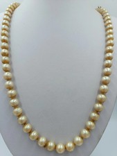 Vintage Perlenkette mit 835