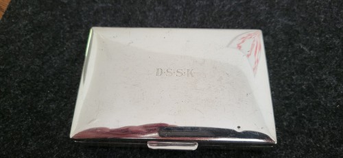 Antike silberschachtel dose - silberschachtel, -dose