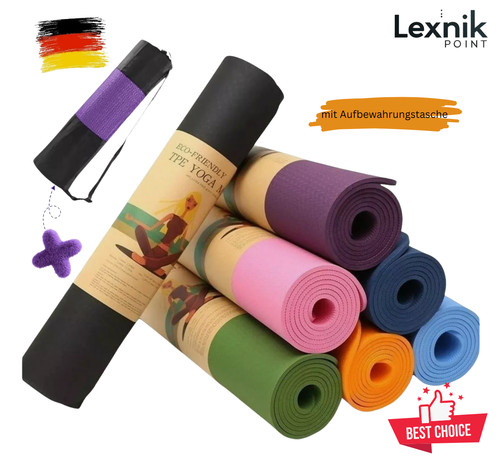 Yogamatte rutschfest - yogamatte,