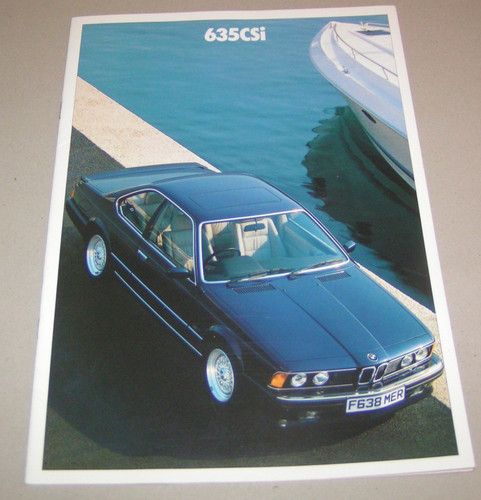 Prospekt broschüre bmw 6er - bmw,