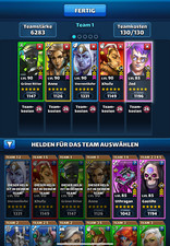 Empires and Puzzles Account