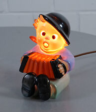 alte Hummel Porzellan Duft Tischlampe Rauchverzehrer Vintage 50er Jahre 