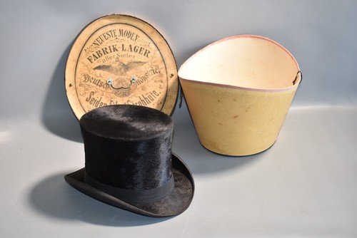 Zylinder hut chapeau claque - hut,