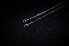 Ankerkette Halskette 2 - 3 mm Panzerkette Armband Edelstahl Schmuck 16 -110 cm