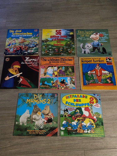 Vinyl schallplatten sammlung - vinyl,