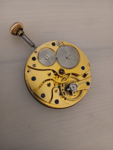 Uhrwerk einer goldenen